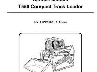 Bobcat T550 Compact Track Loader Service Repair Manual