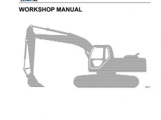 New Holland E265, E305 Tier3 Excavator Service Repair Workshop Manual