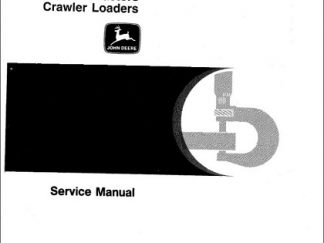 John Deere JD450 Crawler Tractor Loader Service Manual