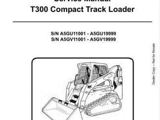 bobcat t300 service manual