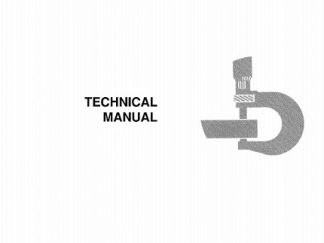 John Deere 410B, 410C, 510B, 510C Backhoe Loaders Technical Manual