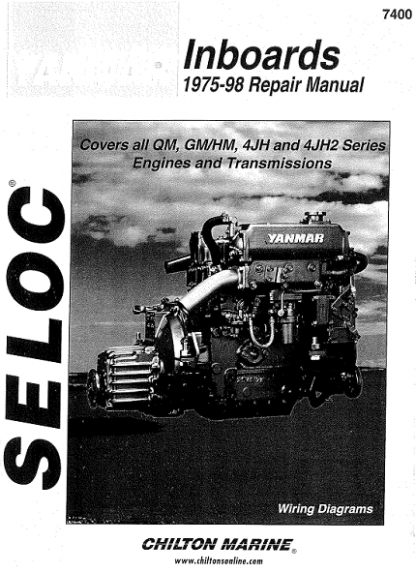 Yanmar Inboards 1975-1998 Service Repair Manual