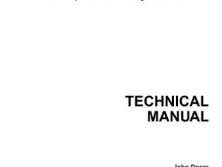 John Deere 4200, 4300, 4400 Compact Utility Tractors Service Technical Manual